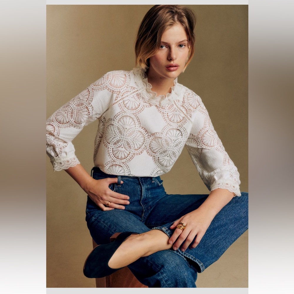 Bianca Blouse Ecru